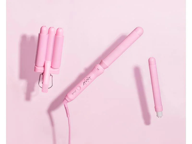 Mermade Welleneisen Style Wand Pink