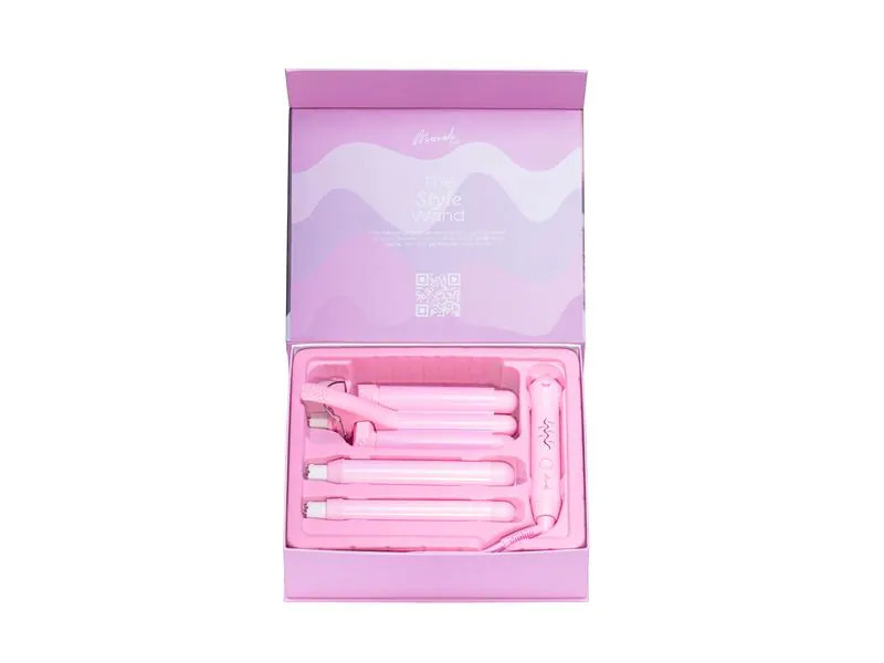 Mermade Welleneisen Style Wand Pink