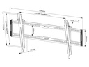 Neomounts by NewStar Wandhalterung WL35-550BL18 Schwarz