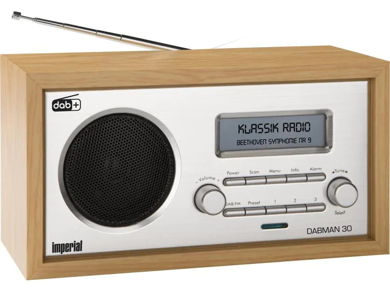 Imperial DAB+ Radio Dabman 30 Braun