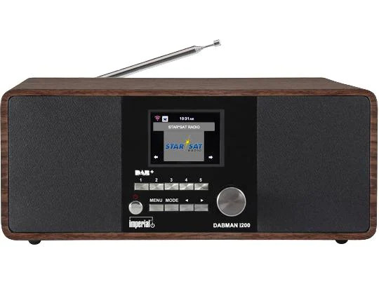 Imperial Internet Radio Dabman i200 Holzoptik