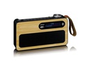Lenco DAB+ Radio PDR-040 Bambus/Schwarz
