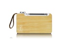 Lenco DAB+ Radio PDR-040 Bambus/Weiss
