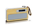 Lenco DAB+ Radio PDR-040 Bambus/Weiss