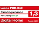 Lenco DAB+ Radio PDR-040 Bambus/Weiss
