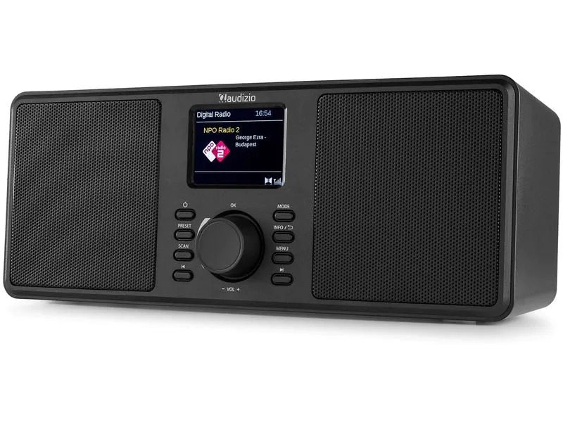 Audizio DAB+ Radio Monza Schwarz