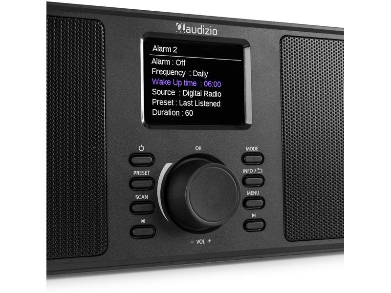 Audizio DAB+ Radio Monza Schwarz