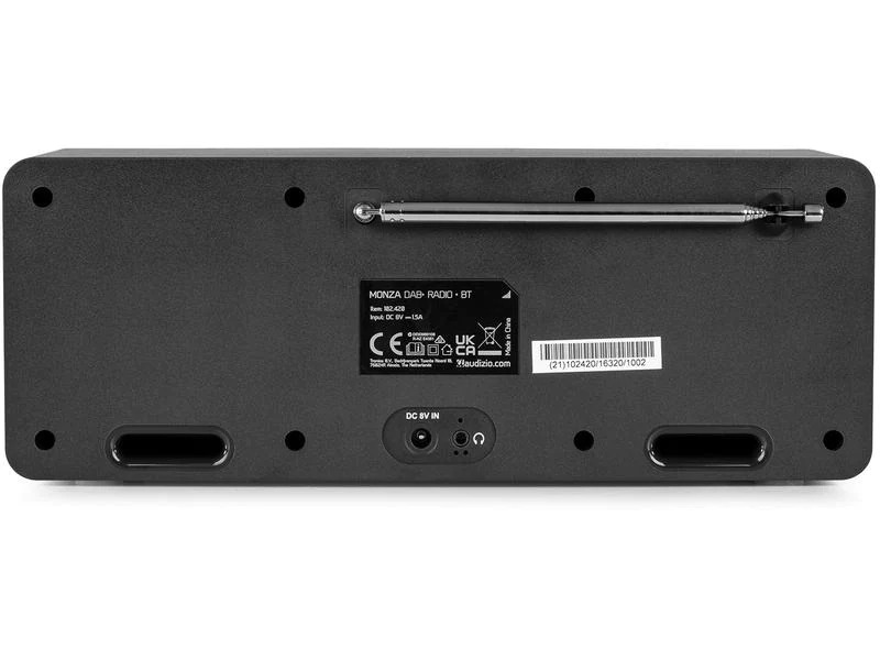Audizio DAB+ Radio Monza Schwarz