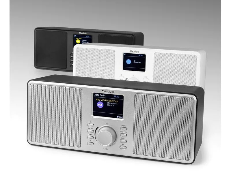Audizio DAB+ Radio Monza Schwarz