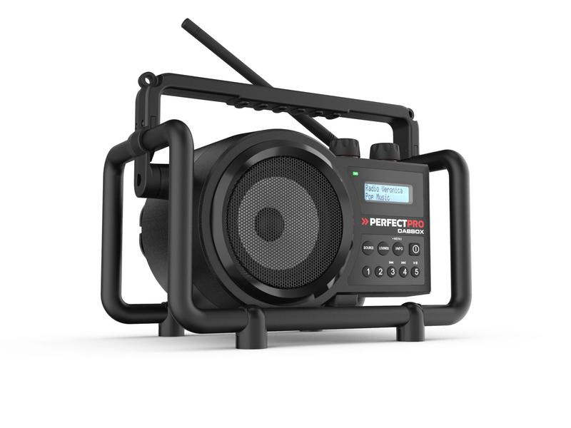 Perfectpro DAB+ Radio DABBOX Schwarz