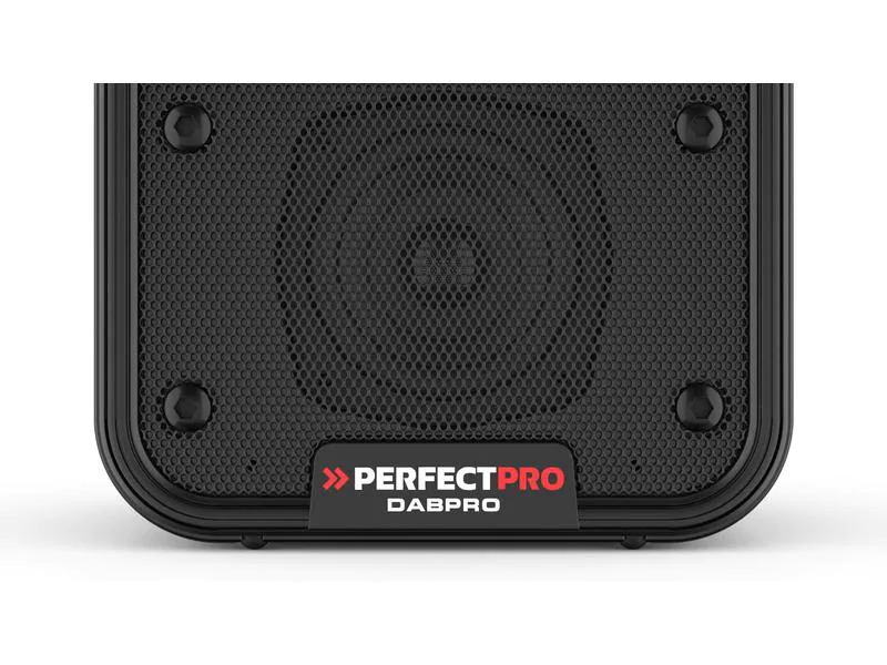 Perfectpro DAB+ Radio DABPRO Schwarz