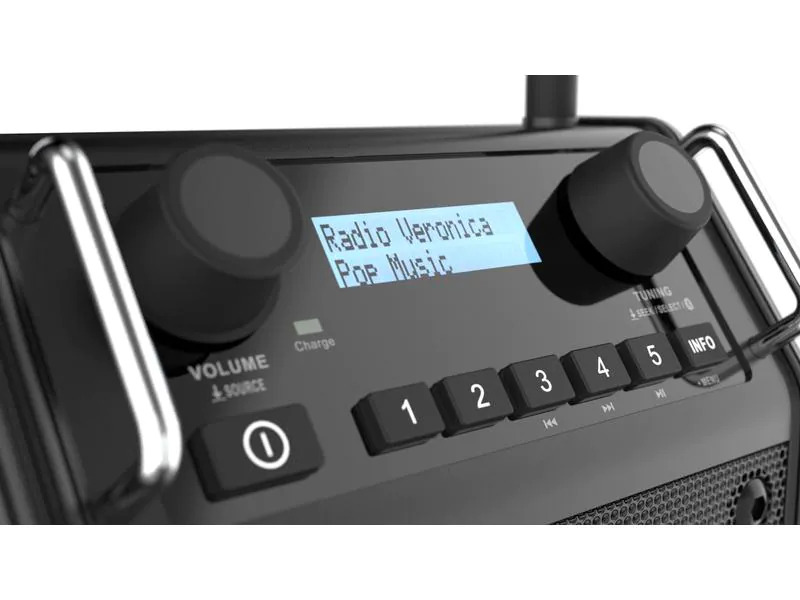 Perfectpro DAB+ Radio DABPRO Schwarz