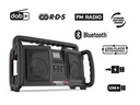 Perfectpro DAB+ Radio ROCKBULL Schwarz