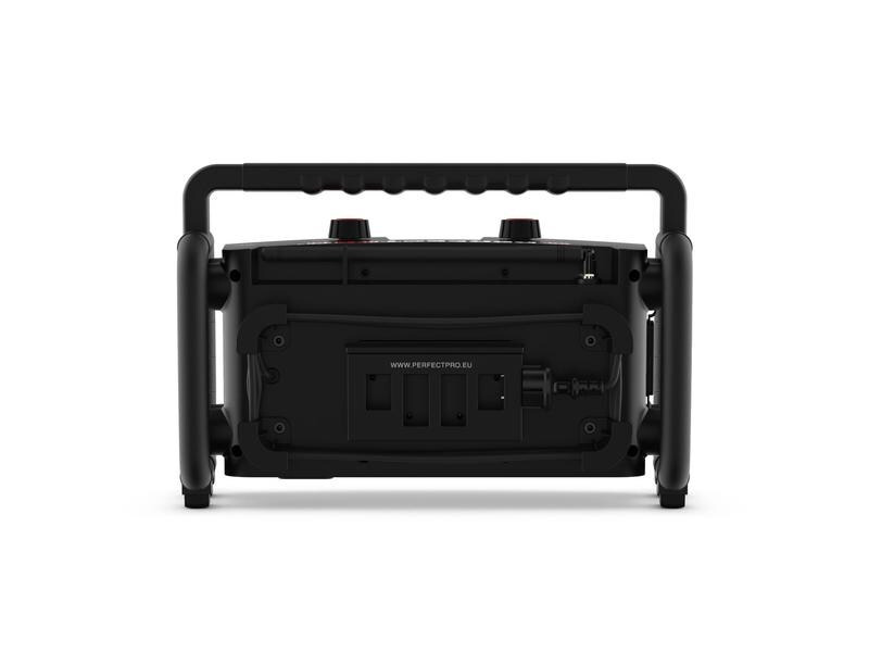 Perfectpro DAB+ Radio ROCKBULL Schwarz