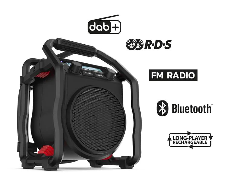 Perfectpro DAB+ Radio UBOX 400R Schwarz
