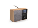 Philips DAB+ Radio TAR5505 Braun/Grau