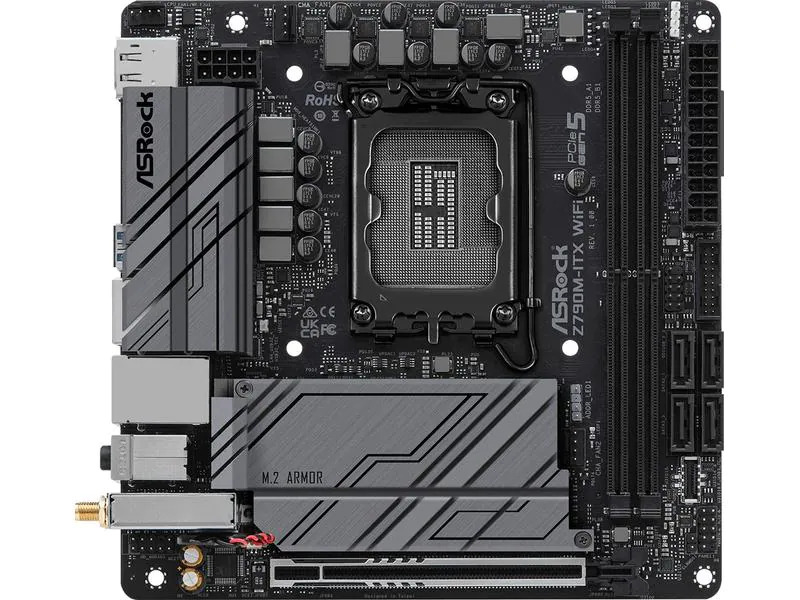 ASRock Mainboard Z790M-ITX WiFi