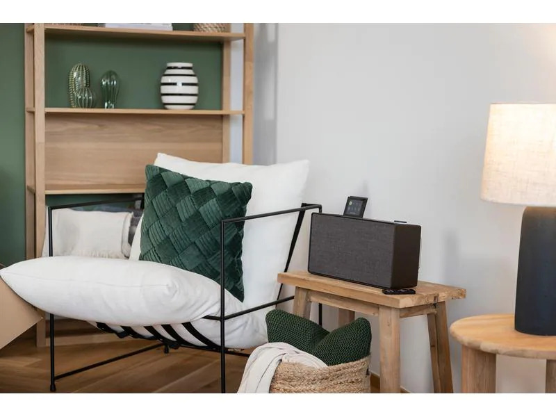 Pure Internet Radio Evoke Home Coffee Black