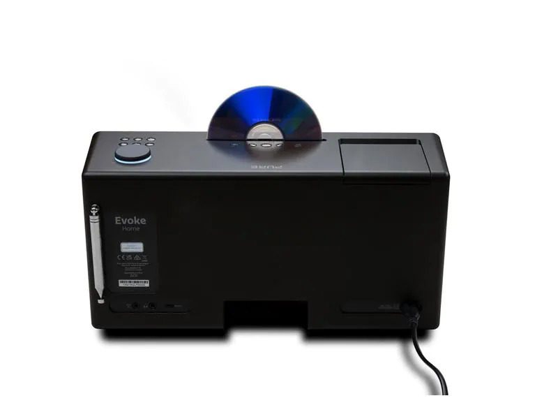 Pure Internet Radio Evoke Home Coffee Black