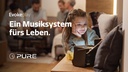 Pure Internet Radio Evoke Play Coffee Black