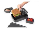 Brabantia Lunchbox Make &amp; Take 25.5 x 16.7 x 6.2 cm, Dunkelgrau