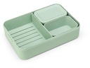 Brabantia Lunchbox Make &amp; Take 25.5 x 16.7 x 6.2 cm, Hellgrün
