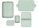 Brabantia Lunchbox Make &amp; Take 25.5 x 16.7 x 6.2 cm, Hellgrün