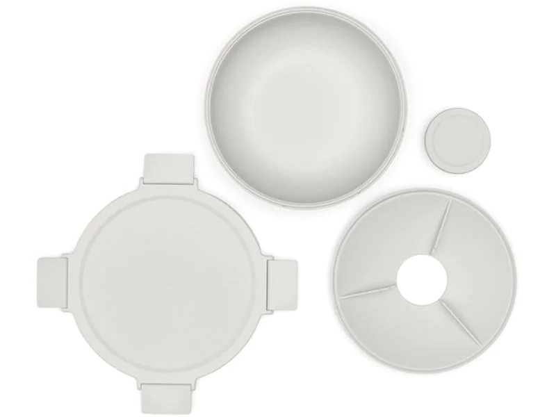 Brabantia Salatbehälter Make &amp; Take Hellgrau