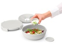 Brabantia Salatbehälter Make &amp; Take Hellgrau