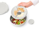Brabantia Salatbehälter Make &amp; Take Hellgrau