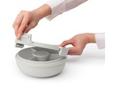Brabantia Salatbehälter Make &amp; Take Hellgrau