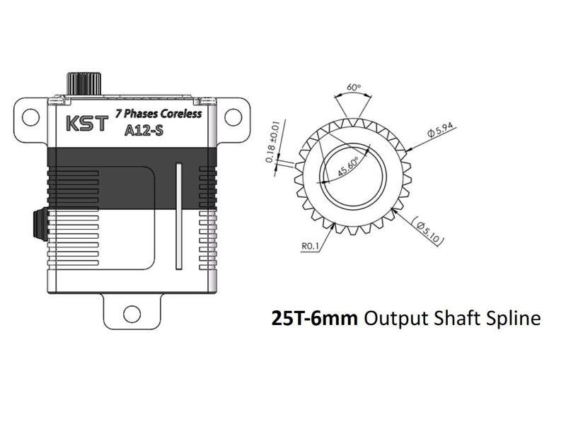 KST Flächenservo A12-S 13.7 kg Digital HV