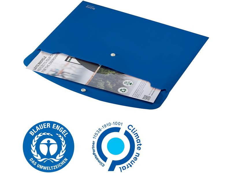 Leitz Dokumentenmappe Eckspannermappe A4 Blau