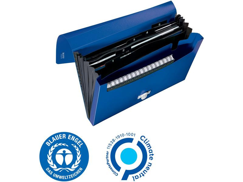 Leitz Dokumentenmappe Projektmappe A4 Blau