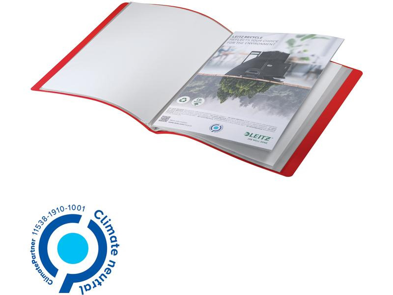 Leitz Sichtbuch Recycle A4 Rot