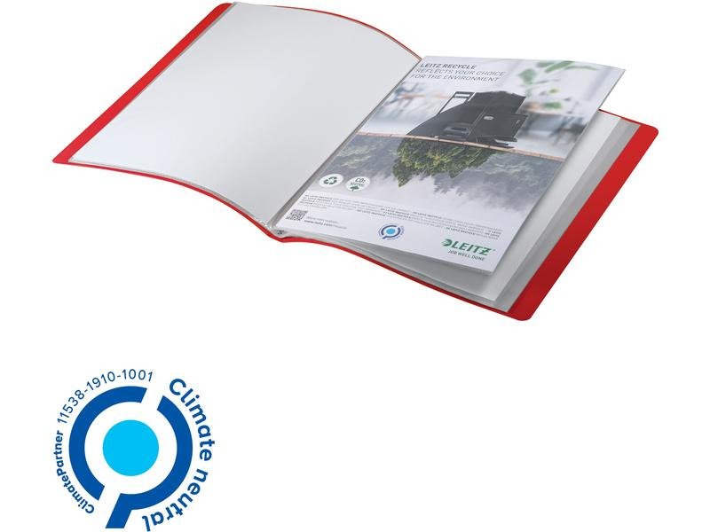 Leitz Sichtbuch Recycle A4 Rot