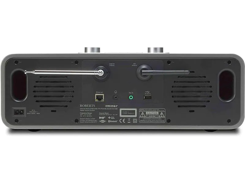 Roberts Internet Radio Stream 67 Silber