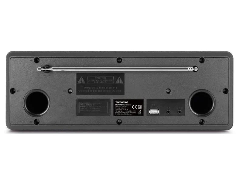 Technisat DAB+ Radio DigitRadio 370 CD BT Schwarz
