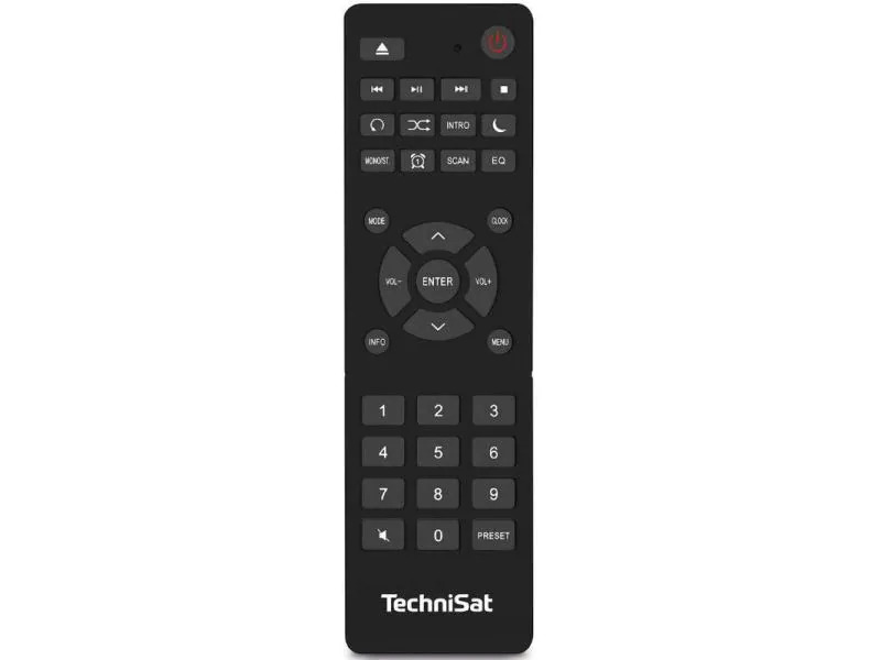 Technisat DAB+ Radio DigitRadio 370 CD BT Schwarz