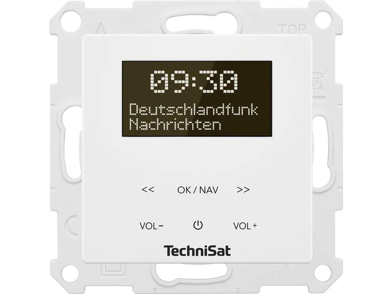 Technisat DAB+ Radio DigitRadio Up 55 Weiss