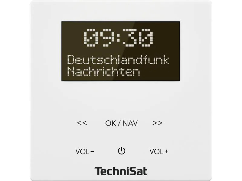 Technisat DAB+ Radio DigitRadio Up 55 Weiss