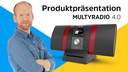 Technisat DAB+ Radio MultyRadio 4.0 Rot/Schwarz