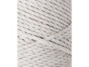 lalana Wolle Makramee Rope 3 mm, 330 g, Hellgrau