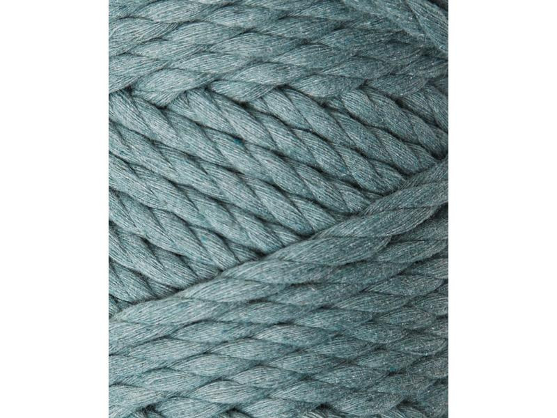 lalana Wolle Makramee Rope 5 mm, 330 g, Blaugrau