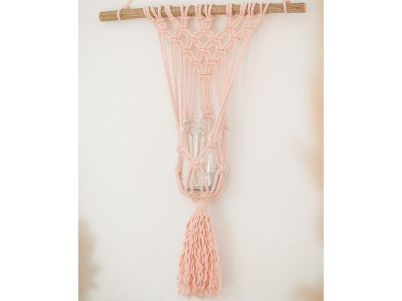 lalana Wolle Makramee Rope 5 mm, 330 g, Graugrün