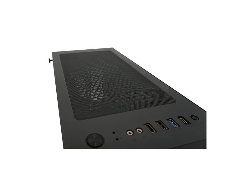 LC-Power PC-Gehäuse Midi Tower LC-800B-ON Schwarz
