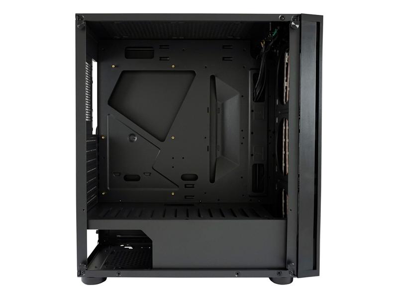 LC-Power PC-Gehäuse Midi Tower LC-800B-ON Schwarz