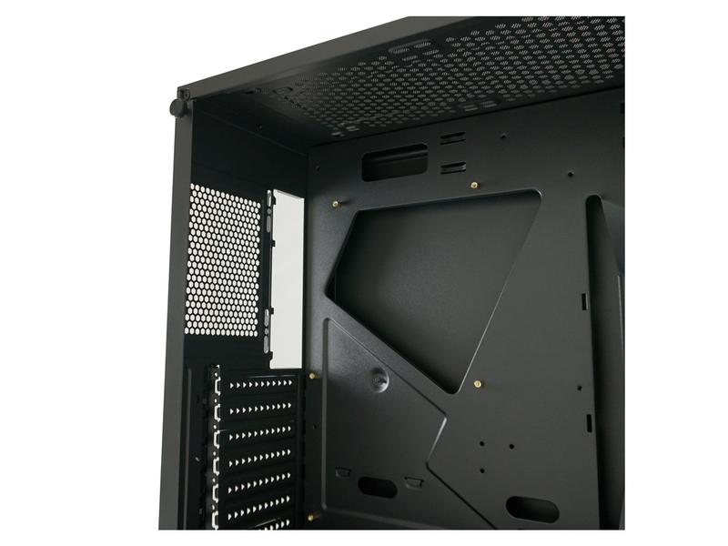 LC-Power PC-Gehäuse Midi Tower LC-800B-ON Schwarz