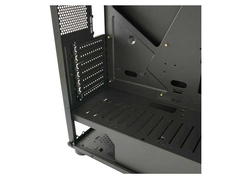 LC-Power PC-Gehäuse Midi Tower LC-800B-ON Schwarz