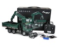 Amewi Lastwagen Mercedes Benz Arocs Kipper mit Kran 1:16, RTR